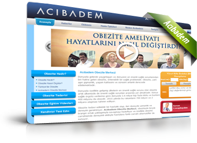 Acıbadem Obezite Merkezi - Web Tasarım