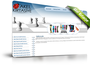 Akel Satranç - Web Tasarım