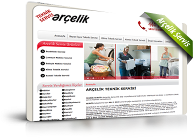 Arçelik Servis - Web Tasarım