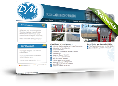 DM Mühendislik - Web Tasarım