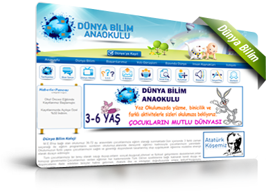 Dünya Bilim Anaokulu - Web Tasarım