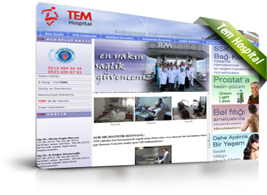 Tem Hospital - Web Tasarım